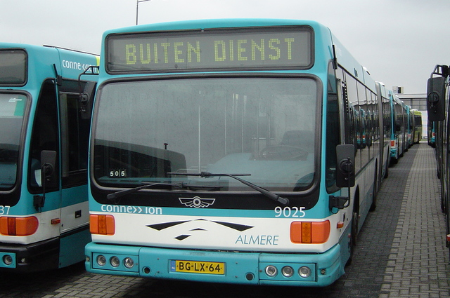 Foto van CXX Den Oudsten B93 9025 Gelede bus door wyke2207