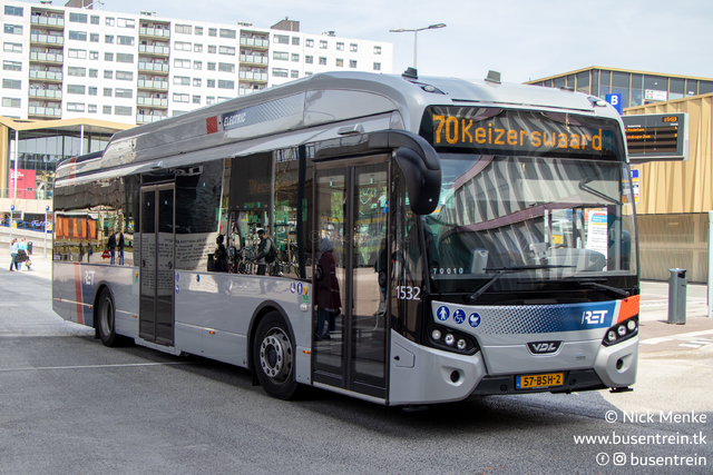 Foto van RET VDL Citea SLF-120 Electric 1532 Standaardbus door Busentrein