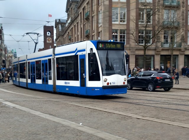 Foto van GVB Siemens Combino 2068 Tram door Rafa070