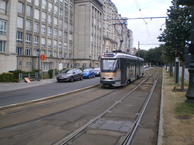 Foto van MIVB Brusselse PCC 7703 Tram door Perzik
