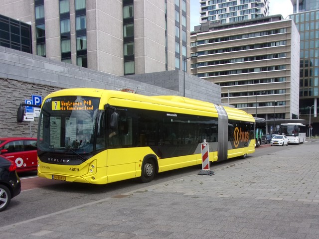 Foto van QBZ Heuliez GX437 ELEC 4809 Gelede bus door_gemaakt Lijn45