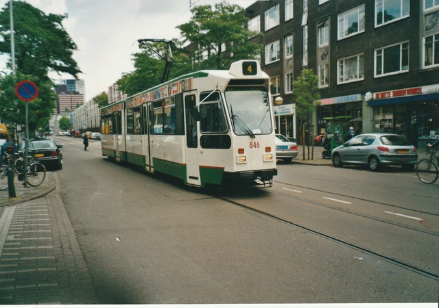 Foto van RET ZGT 846 Tram door JanWillem