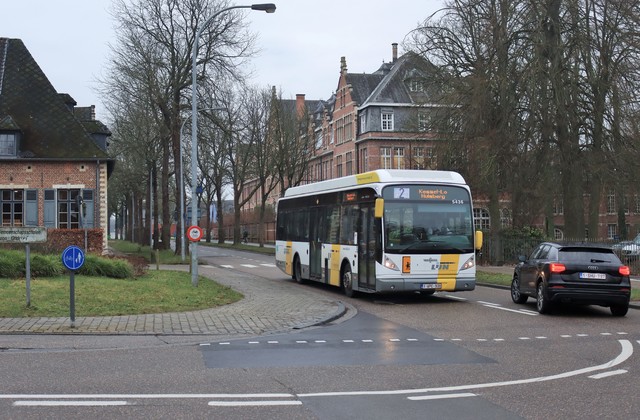 Foto van DeLijn Van Hool A360 Hybrid 5436 Standaardbus door mauricehooikammer
