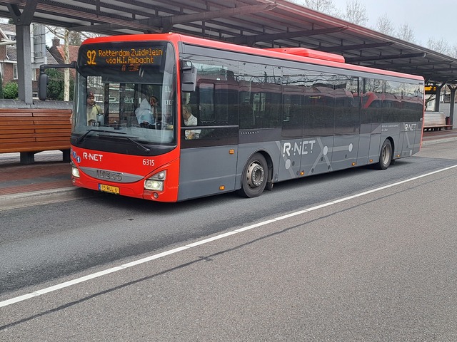 Foto van QBZ Iveco Crossway LE (13mtr) 6315 Standaardbus door treinspotter-Dordrecht-zuid