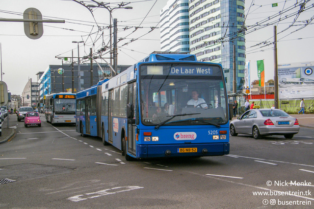 Foto van NVO Van Hool AG300T 5205 Gelede bus door Busentrein