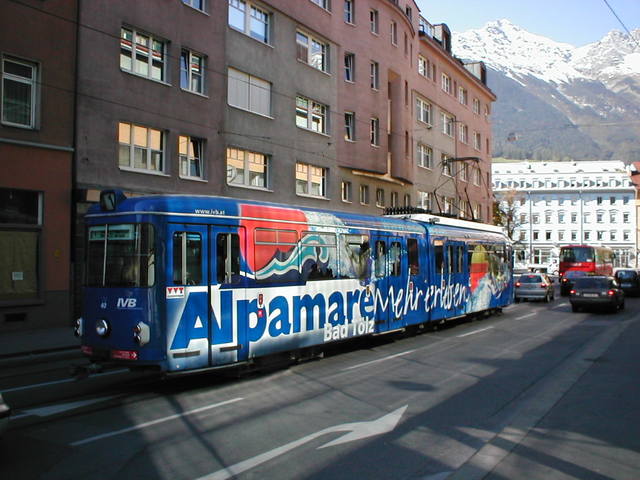 Foto van IVB Düwag GT6 40 Tram door Perzik