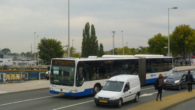 Foto van GVB Mercedes-Benz Citaro G 317 Gelede bus door OVdoorNederland