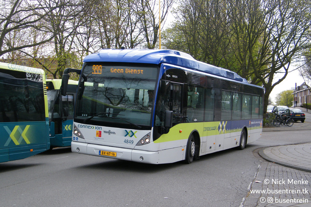 Foto van CXX Van Hool A300 Hybrid 4849 Standaardbus door Busentrein