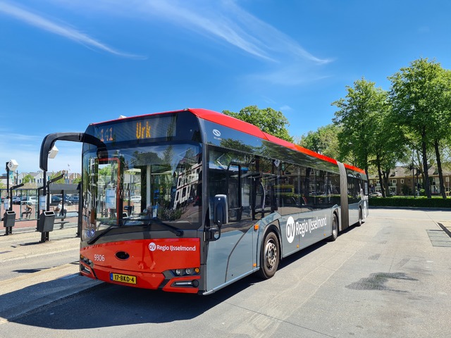 Foto van OVinIJ Solaris Urbino 18 9306 Gelede bus door_gemaakt Desbarts