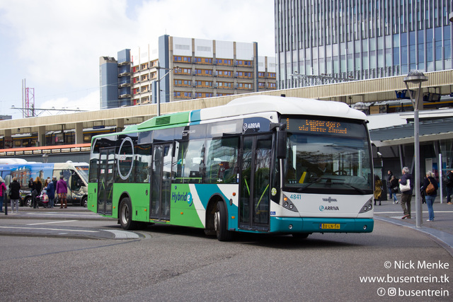 Foto van ARR Van Hool A300 Hybrid 4841 Standaardbus door Busentrein