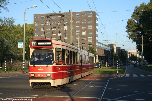 Foto van HTM GTL8 3012 Tram door_gemaakt HaagsTramNieuws