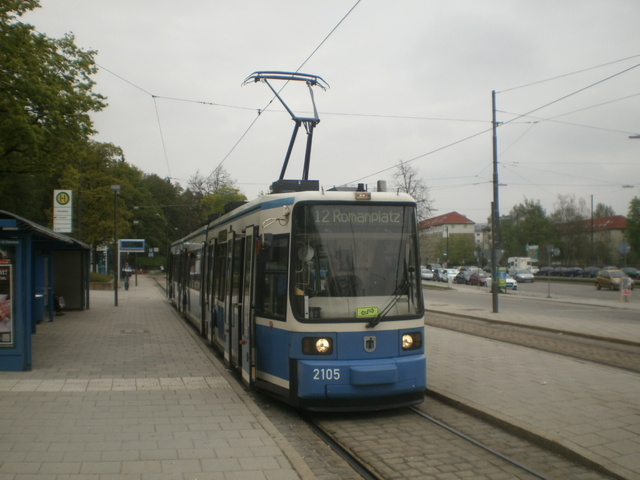 Foto van MVG GT6N 2105 Tram door_gemaakt Perzik
