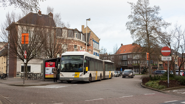 Foto van DeLijn Van Hool AG300 4786 Gelede bus door TreinspotterQuinn