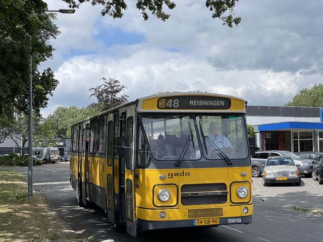 Foto van NBM DAF MB200 8616 Standaardbus door M48T