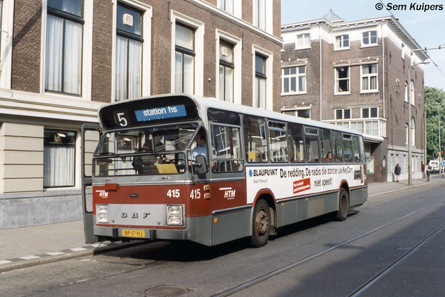 Foto van HTM DAF-Hainje CSA-I 415 Standaardbus door RW2014