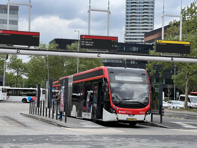 Foto van HER VDL Citea SLFA-181 Electric BRT 9530 Gelede bus door Stadsbus
