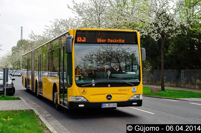 Foto van DVB Mercedes-Benz Citaro G 4590412 Gelede bus door_gemaakt Guejomo