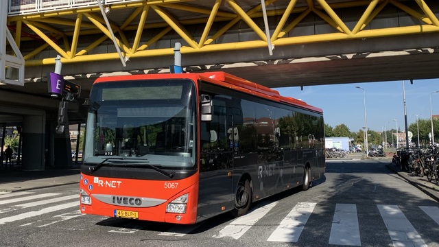 Foto van EBS Iveco Crossway LE CNG (12mtr) 5067 Standaardbus door_gemaakt Stadsbus
