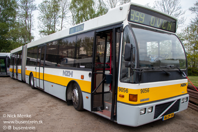 Foto van OVCN Berkhof Duvedec G 9056 Gelede bus door Busentrein