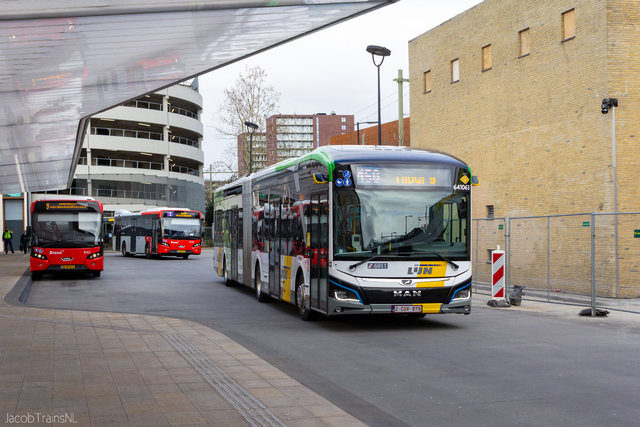 Foto van DeLijn MAN Lion's City 18E 641063 Gelede bus door JacobTrains