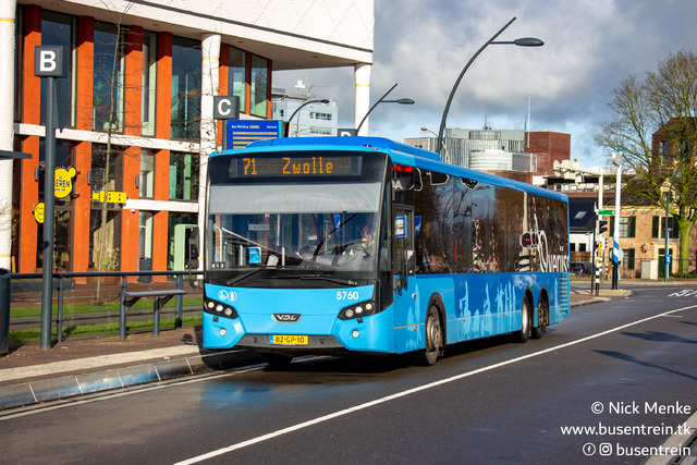 Foto van OVinIJ VDL Citea XLE-137 5760 Standaardbus door_gemaakt Busentrein