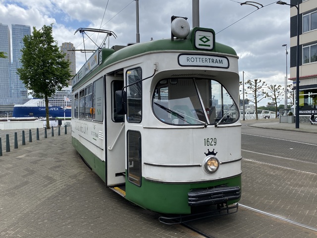 Foto van RoMeO Rotterdamse Düwag GT8 1629 Tram door Kaaimanproductions