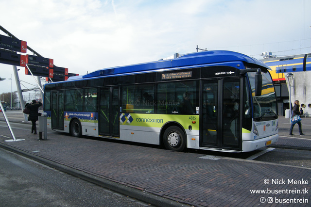 Foto van CXX Van Hool A300 Hybrid 4835 Standaardbus door Busentrein