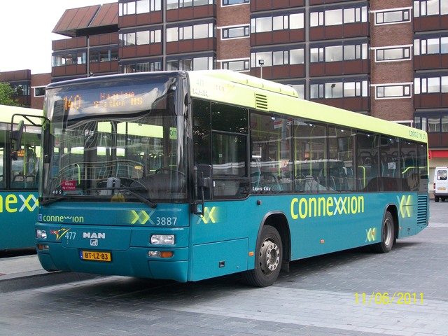 Foto van CXX MAN Lion's City T 3887 Standaardbus door wyke2207