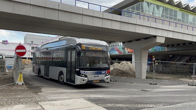 Foto van RET VDL Citea SLE-120 Hybrid 1249 Standaardbus door Stadsbus