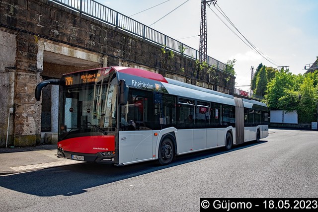 Foto van Rheinbahn Solaris Urbino 18 8659 Gelede bus door_gemaakt Guejomo