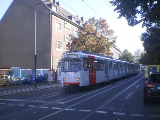 Foto van Rheinbahn GT8S 3216 Tram door_gemaakt Perzik