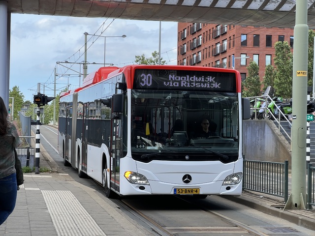 Foto van EBS Mercedes-Benz Citaro G NGT Hybrid 1102 Gelede bus door Stadsbus