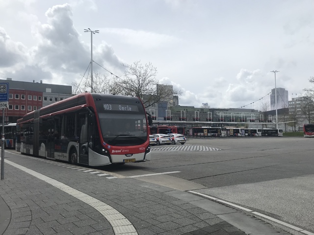 Foto van HER VDL Citea SLFA-181 Electric 9529 Gelede bus door Rotterdamseovspotter