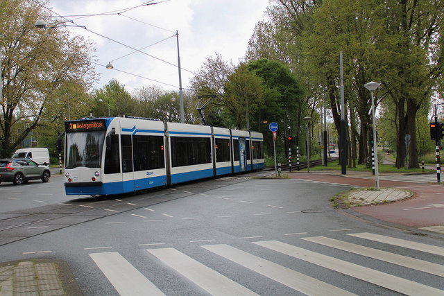 Foto van GVB Siemens Combino 2124 Tram door BusDordrecht2003