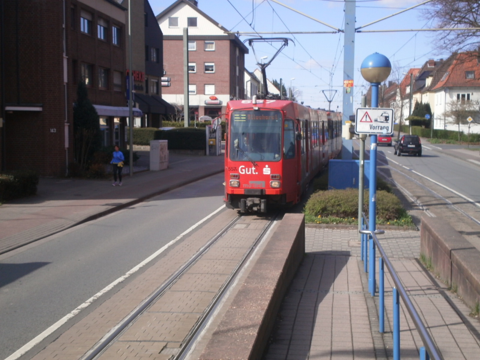 Foto van MoBiel Stadtbahnwagen M/N 8 557