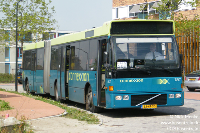 Foto van CXX Berkhof Duvedec G 7801 Gelede bus door Busentrein