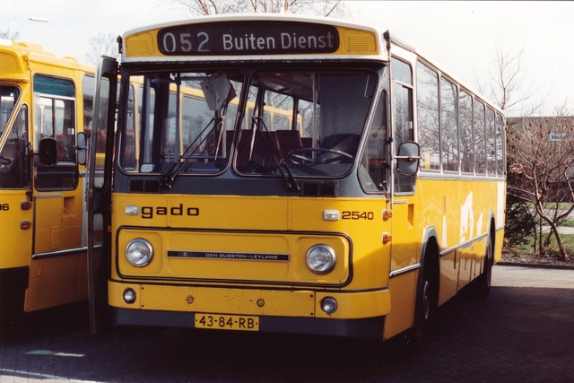 Foto van GADO Leyland-Den Oudsten Standaardstreekbus 2540 Standaardbus door wyke2207
