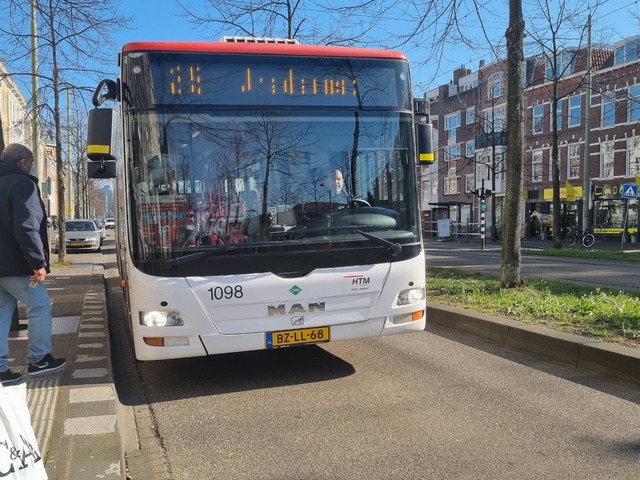 Foto van HTM MAN Lion's City CNG 1098 Standaardbus door_gemaakt Tramspoor