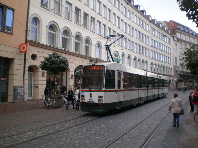 Foto van SWA Stadtbahnwagen M/N 8 8001 Tram door Perzik
