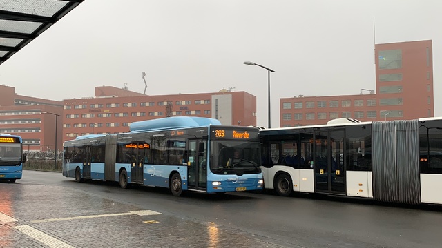 Foto van KEO MAN Lion's City G CNG 5299 Gelede bus door_gemaakt Stadsbus