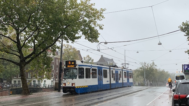 Foto van GVB 11G-tram 905 Tram door Stadsbus