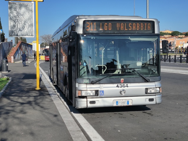 Foto van ATAC Iveco CityClass CNG 4364 Standaardbus door EenBusspotter