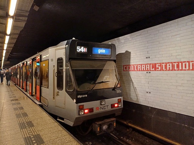 Foto van GVB S1/S2 50 Metro door treinspotter2323