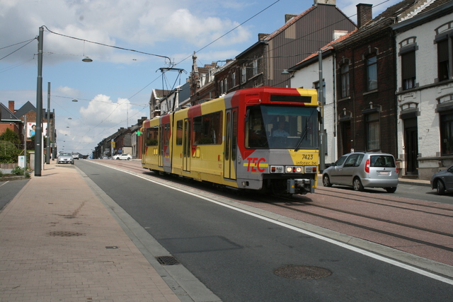 Foto van TEC BN LRV 7423 Tram door JanWillem