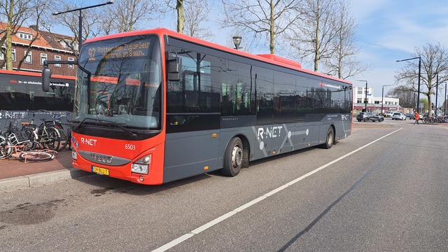 Foto van QBZ Iveco Crossway LE (13mtr) 6503 Standaardbus door treinspotter-Dordrecht-zuid