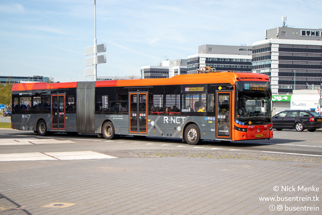 Foto van CXX Ebusco 2.2 (18mtr) 9837 Gelede bus door Busentrein