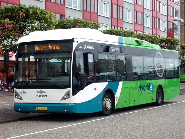 Foto van ARR Van Hool A300 Hybrid 4846 Standaardbus door wyke2207