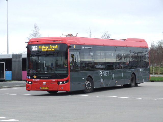 Foto van CXX Ebusco 2.2 (12,9mtr) 2114 Standaardbus door BusDordrecht2003