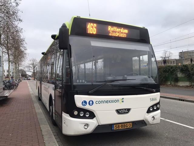Foto van CXX VDL Citea LLE-120 5866 Standaardbus door Rotterdamseovspotter