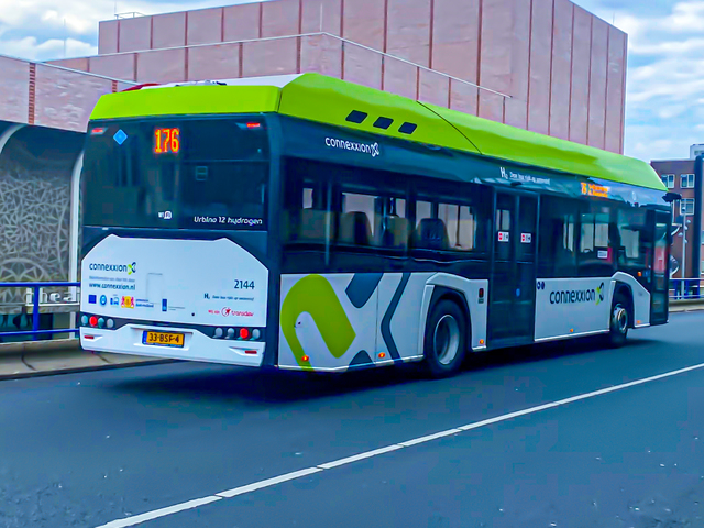 Foto van CXX Solaris Urbino 12 hydrogen 2144 Standaardbus door OVSpotterIsaiah